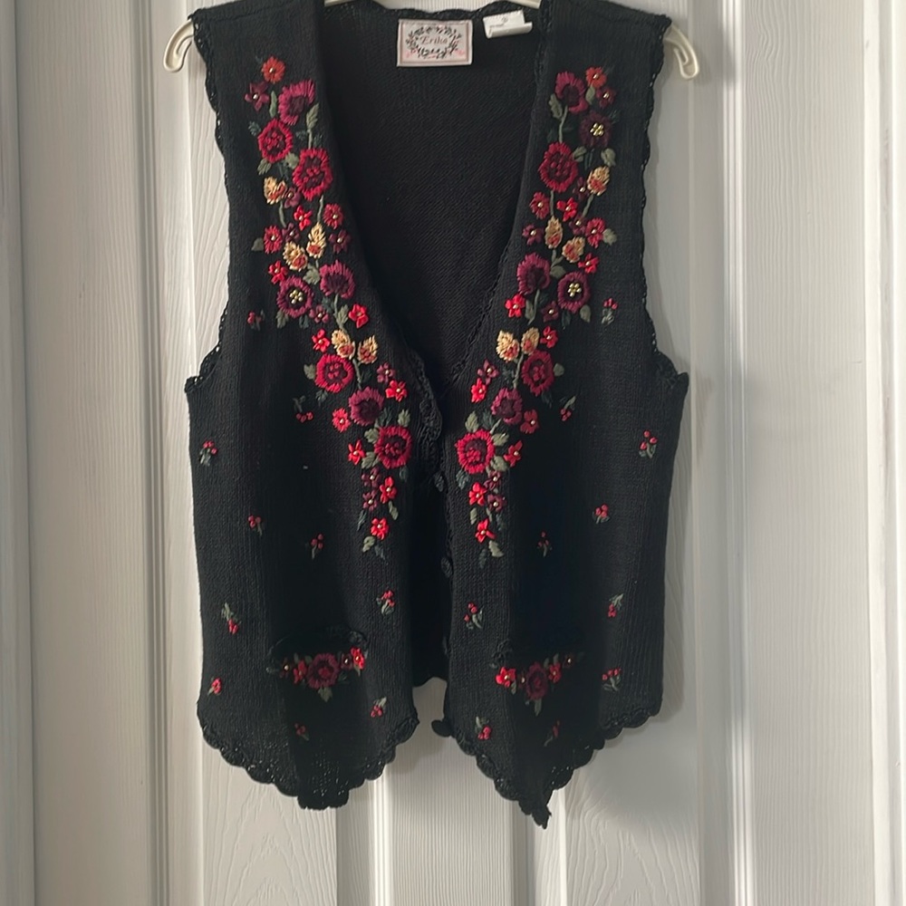 Erika SZ S knit vest